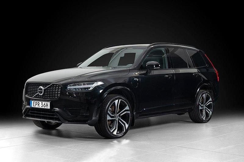 Svart Begagnad 2021 Volvo XC90 R-Design SUV | 469 000 kr (Superpris) - Bild 1/4