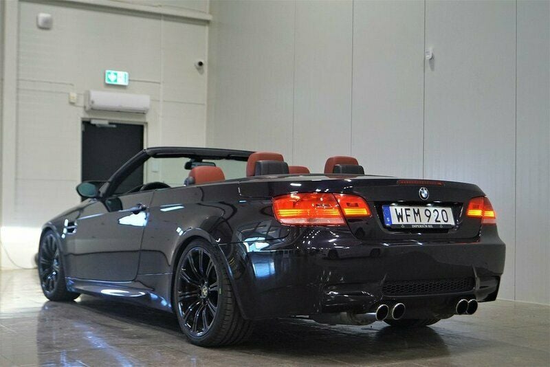 Begagnad BMW M3 Cabriolet 421 HK (309 kW) 2008 Svart Cab