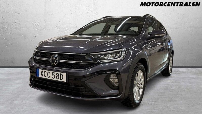 Grå Begagnad 2023 VW Taigo SUV | 265 000 kr (Marknadspris) - Bild 1/4