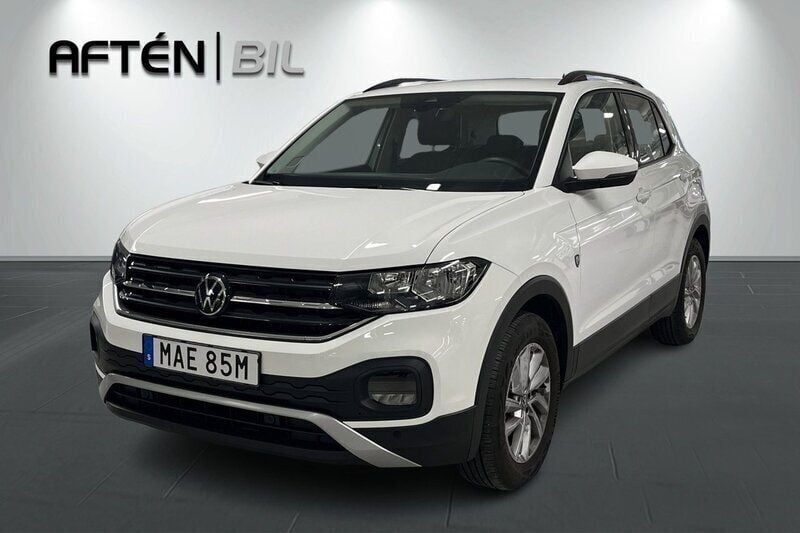 Vit Begagnad 2023 VW T-Cross SUV | 219 800 kr (Lite dyr) - Bild 1/4