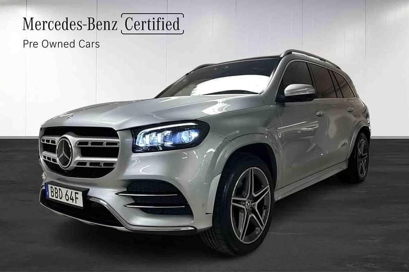 Silver Begagnad 2022 Mercedes GLS580 AMG SUV | 994 900 kr - Bild 1/1