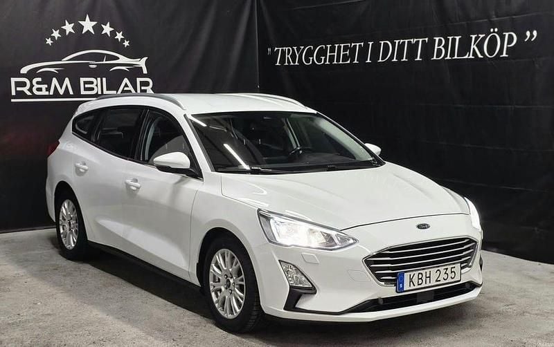 Begagnad Ford Focus 95 HK (69 kW) 2018 Vit Kombi