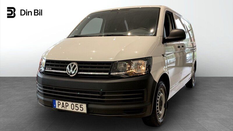 Vit (candyvit) Begagnad 2016 VW T6 Van | 269 500 kr (Marknadspris) - Bild 1/4