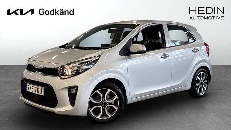 Grå (silver) Begagnad 2022 Kia Picanto Advance Halvkombi | 139 900 kr (Marknadspris) - Bild 1/4