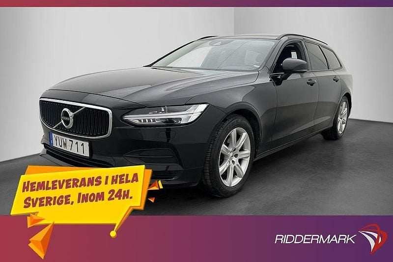 Svart Begagnad 2017 Volvo V90 Kinetic Kombi | 179 900 kr (Marknadspris) - Bild 1/3