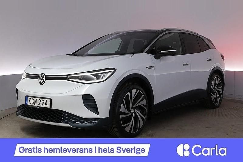 Begagnad VW ID.4 Pro Performance 210 kW (286 HK) 2021 Vit SUV