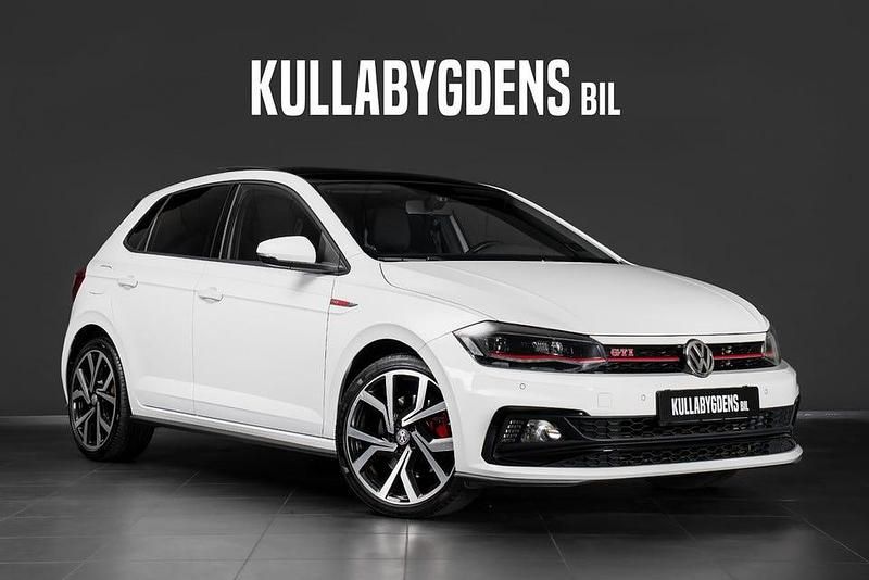 Begagnad VW Polo GTI 200 HK (147 kW) 2019 Vit Halvkombi