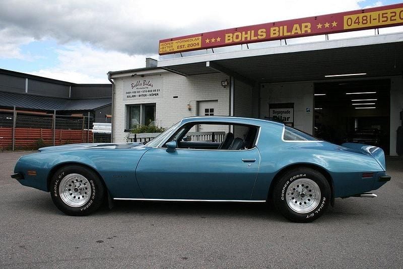 Blå Begagnad 1975 Pontiac Firebird | 199 000 kr - Bild 1/4