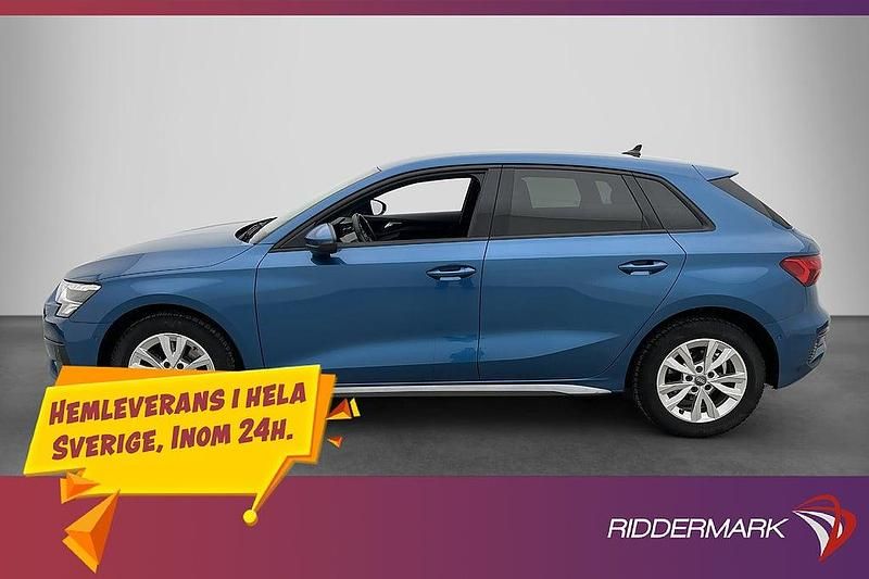 Blå Begagnad 2021 Audi A3 | 199 800 kr - Bild 1/3