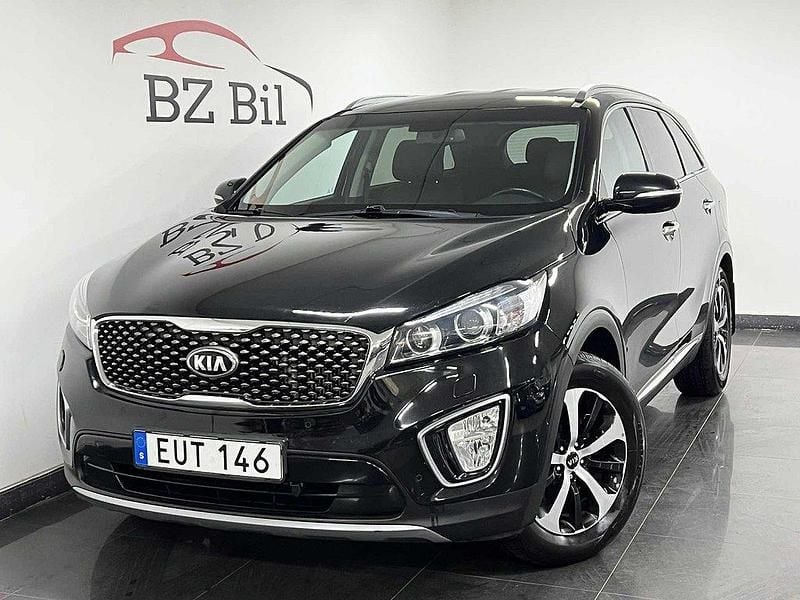 Svart Begagnad 2015 Kia Sorento SUV | 179 900 kr (Marknadspris) - Bild 1/4