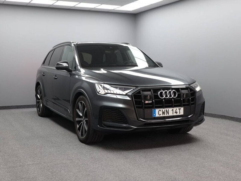 Grå Begagnad 2020 Audi SQ7 SUV | 599 900 kr (Superpris) - Bild 1/4
