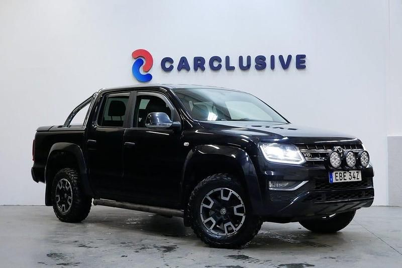 Svart Begagnad 2019 VW Amarok Canyon Pickup | 249 900 kr (Marknadspris) - Bild 1/4