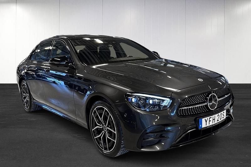 Begagnad Mercedes E400 AMG 330 HK (242 kW) 2021 Grå Sedan