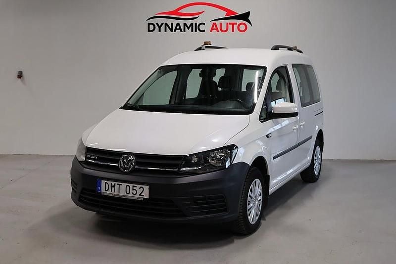 Begagnad VW Caddy 110 HK (80 kW) 2018 Vit Minibuss