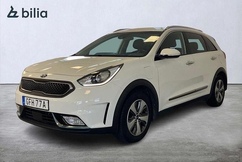 Vit Begagnad 2019 Kia Niro Advance SUV | 184 900 kr (Marknadspris) - Bild 1/3