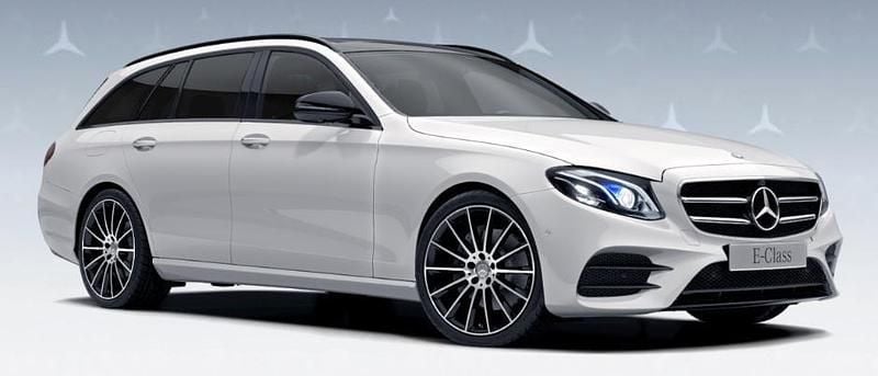 Vit Begagnad 2017 Mercedes E220 AMG line Kombi | 250 000 kr (Marknadspris) - Bild 1/1