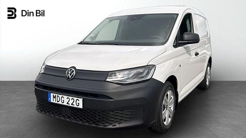 Vit (candyvit) Ny 2025 VW Caddy Minibuss | 349 875 kr (Superpris) - Bild 1/4