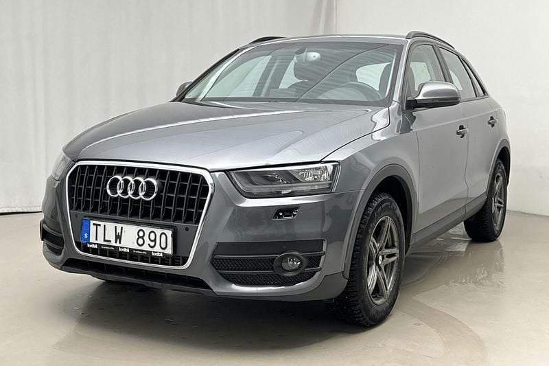 Grå Begagnad 2013 Audi Q3 Proline SUV | 120 000 kr (Superpris) - Bild 1/4