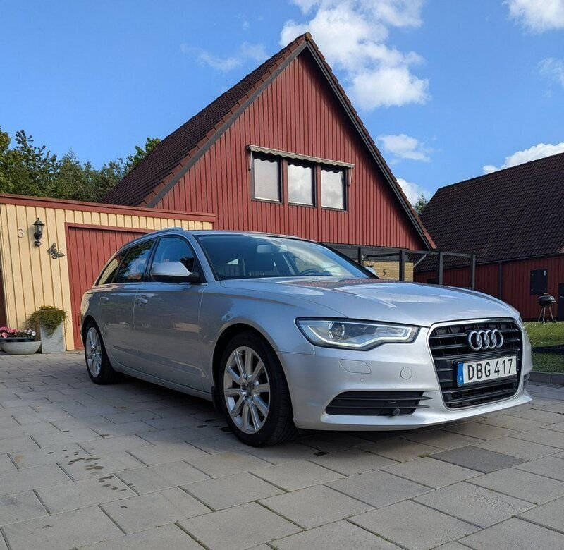 Silver Begagnad 2014 Audi A6 Proline Kombi | 129 000 kr (Marknadspris) - Bild 1/4