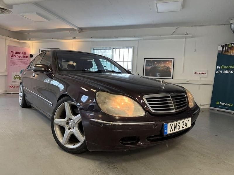 Begagnad Mercedes S600L 367 HK (269 kW) 2000 Lila Sedan