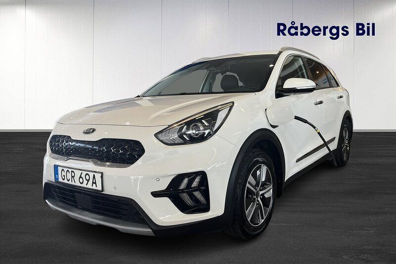 Vit Begagnad 2020 Kia Niro Advance SUV | 209 800 kr (Marknadspris) - Bild 1/4