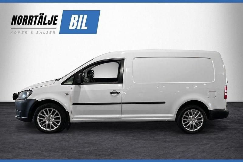 Begagnad VW Caddy Maxi 102 HK (75 kW) 2015 Vit Minibuss