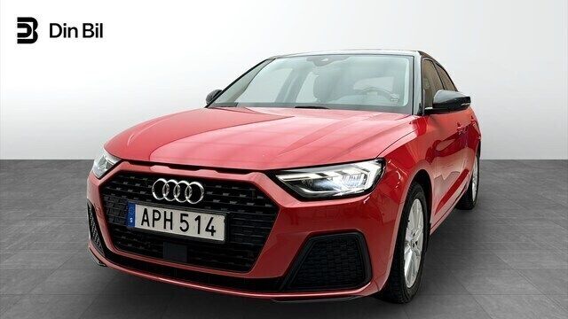 Röd (misanoröd pärleffekt) Begagnad 2018 Audi A1 Sportback Proline Halvkombi | 199 000 kr (Marknadspris) - Bild 1/4