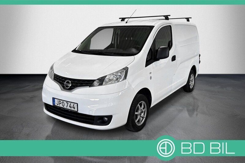 Vit Begagnad 2018 Nissan NV200 Van | 99 400 kr (Lite dyr) - Bild 1/3