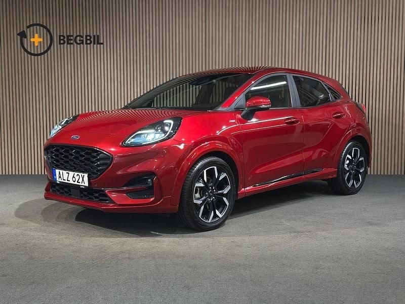 Röd Begagnad 2020 Ford Puma ST-Line SUV | 187 400 kr - Bild 1/4