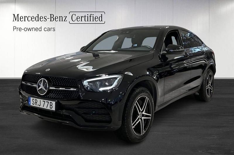 Begagnad Mercedes GLC300 194 HK (142 kW) 2023 Svart Sportkupé