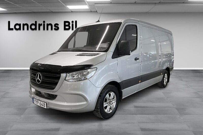 Vit Begagnad 2019 Mercedes Sprinter Van | 587 500 kr - Bild 1/4