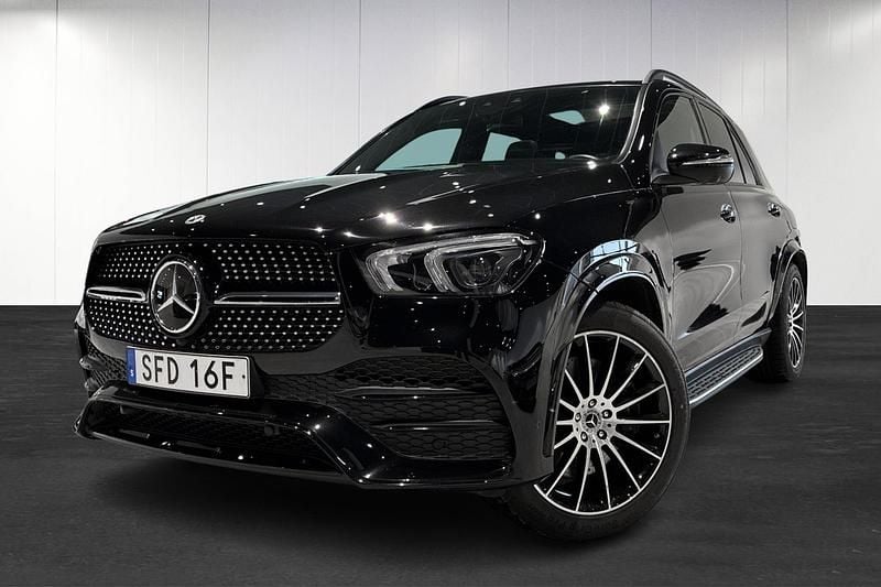 Begagnad Mercedes GLE350 AMG line 320 HK (235 kW) 2022 Svart Kombi