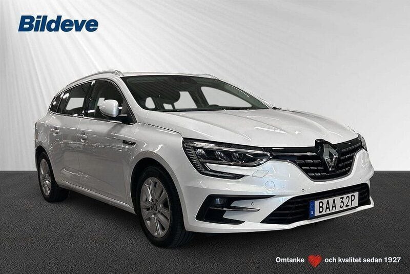 Vit Begagnad 2021 Renault Mégane IV Zen Kombi | 209 900 kr (Marknadspris) - Bild 1/4