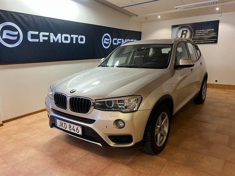 Begagnad BMW X3 190 HK (139 kW) 2015 Grå SUV