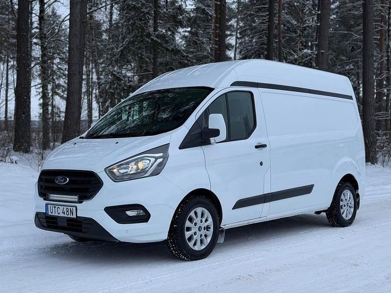 Vit Begagnad 2020 Ford Transit Custom Van | 258 750 kr - Bild 1/4