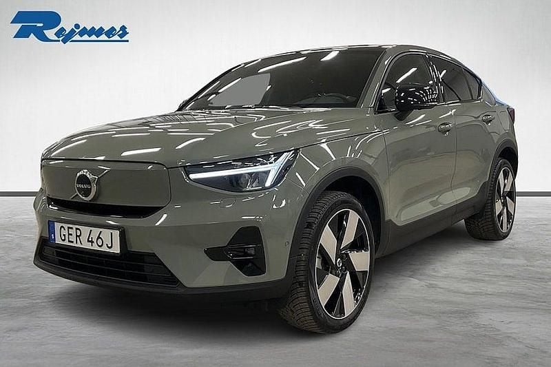 Begagnad Volvo EC40 Ultimate 185 kW (252 HK) 2023 Sage green metallic SUV