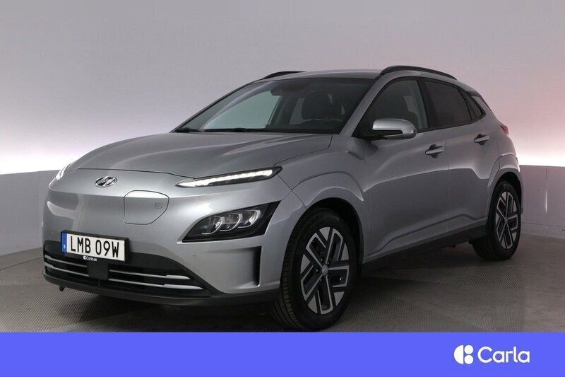 Grå Begagnad 2022 Hyundai Kona Essential SUV | 259 900 kr (Marknadspris) - Bild 1/4