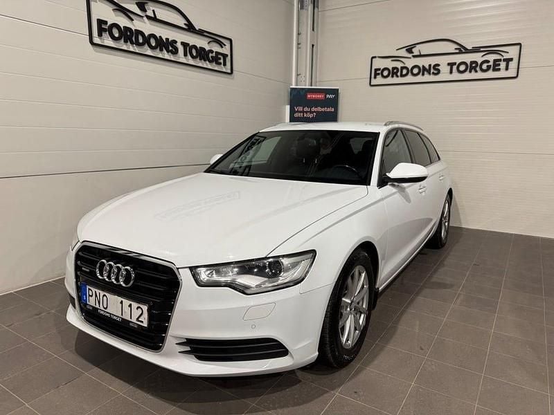 Vit Begagnad 2013 Audi A6 Kombi | 124 900 kr (Marknadspris) - Bild 1/4