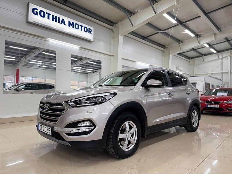 Brun Begagnad 2017 Hyundai Tucson SUV | 169 900 kr (Marknadspris) - Bild 1/4