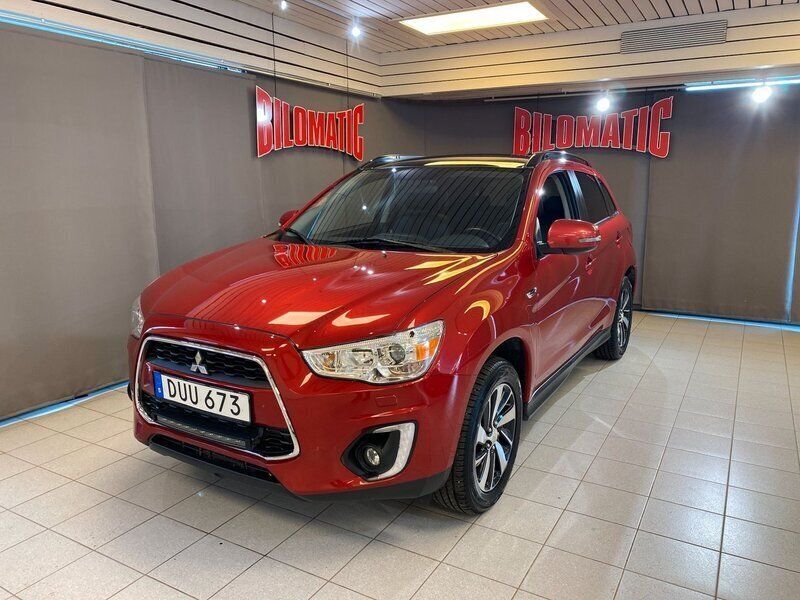 Mörkröd Begagnad 2014 Mitsubishi ASX SUV | 94 500 kr (Marknadspris) - Bild 1/4