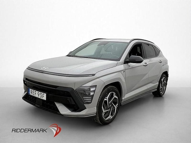 Begagnad Hyundai Kona N Line 141 HK (103 kW) 2023 Grå SUV