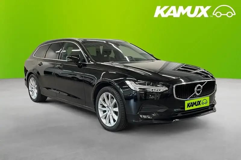 Svart Begagnad 2018 Volvo V90 Momentum Kombi | 208 800 kr (Marknadspris) - Bild 1/4
