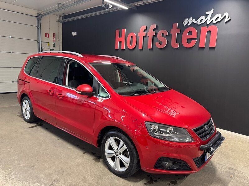 Orange Begagnad 2017 Seat Alhambra 4Drive Minibuss | 204 900 kr (Marknadspris) - Bild 1/4
