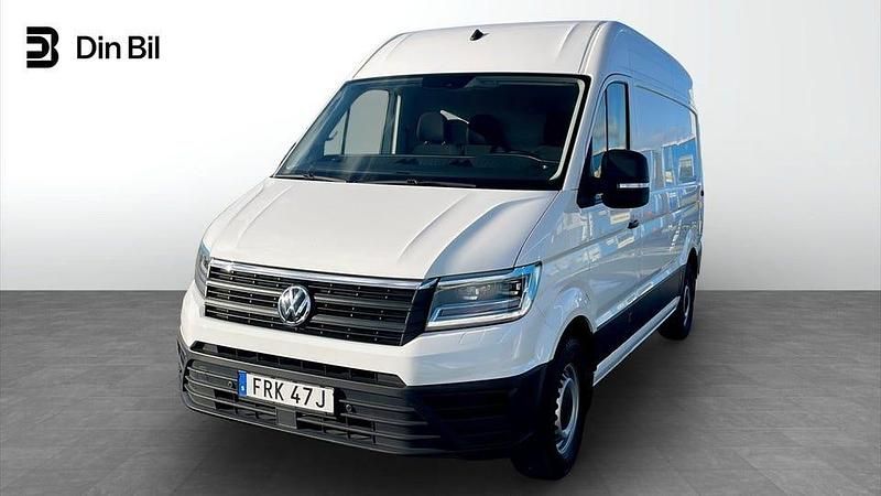 Vit Begagnad 2022 VW Crafter Van | 419 900 kr (Marknadspris) - Bild 1/4