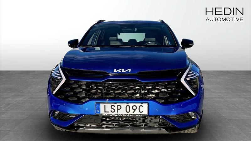 Begagnad Kia Sportage GT-Line 180 HK (132 kW) 2022 Blå (blue) SUV