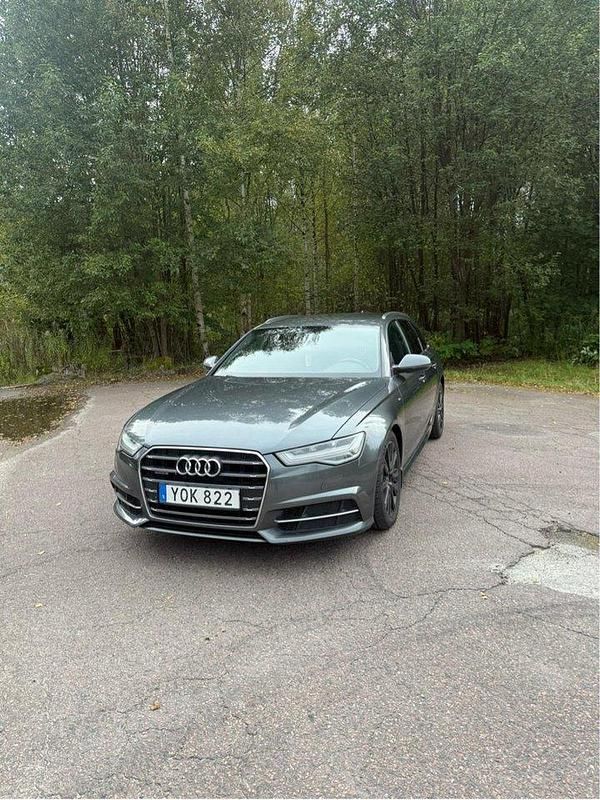Grå Begagnad 2018 Audi A6 Ambition Kombi | 185 000 kr (Marknadspris) - Bild 1/4