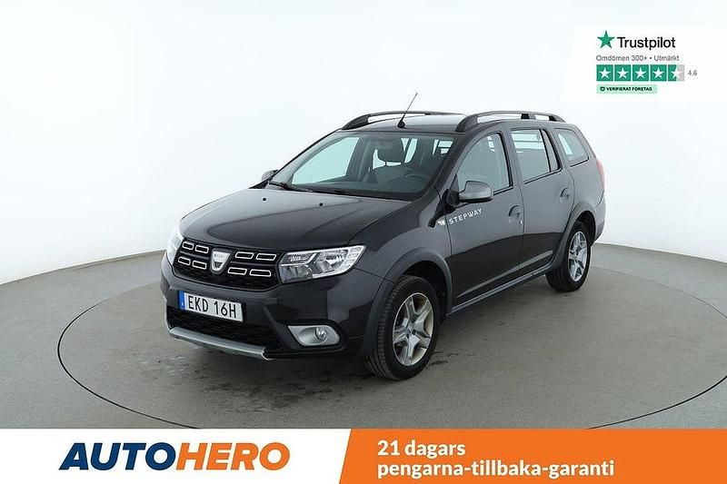 Svart Begagnad 2020 Dacia Logan MCV Stepway Kombi | 116 000 kr (Marknadspris) - Bild 1/4