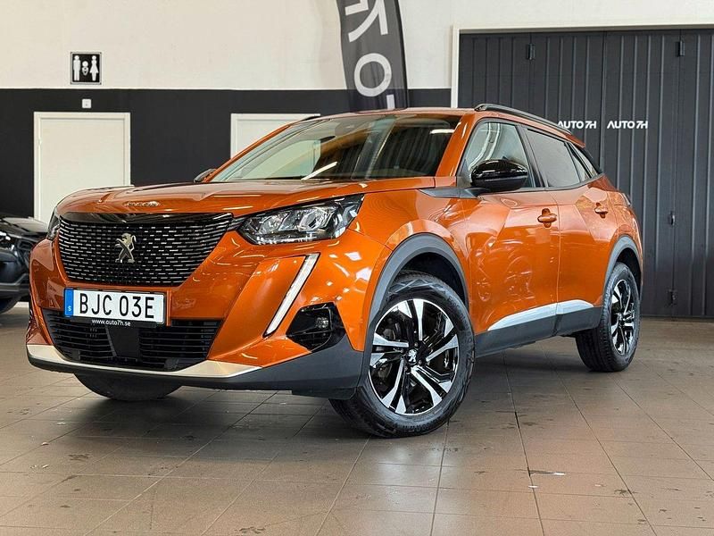 Orange Begagnad 2022 Peugeot 2008 SUV | 219 900 kr (Marknadspris) - Bild 1/4