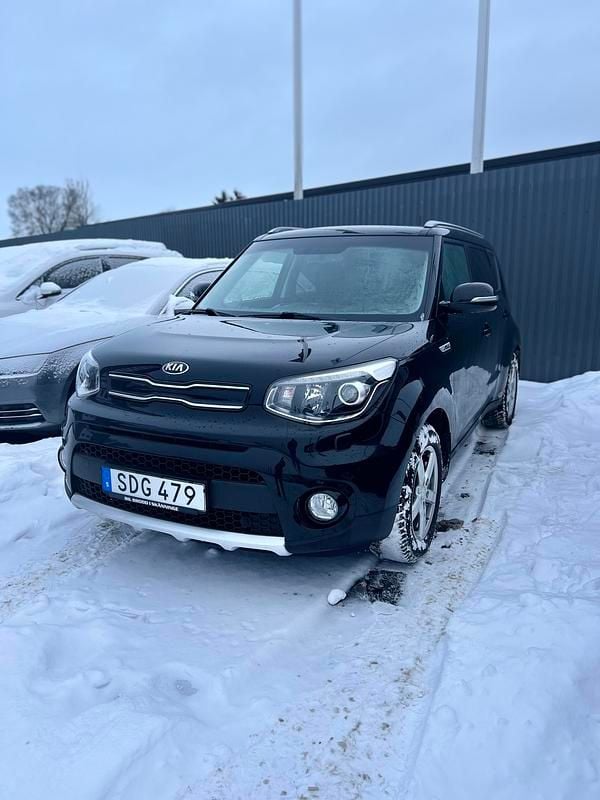 Begagnad Kia Soul Advance 133 HK (97 kW) 2018 Svart SUV