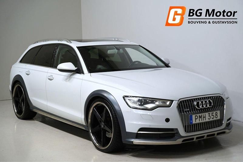 Vit Begagnad 2013 Audi A6 Allroad Kombi | 139 400 kr (Marknadspris) - Bild 1/3